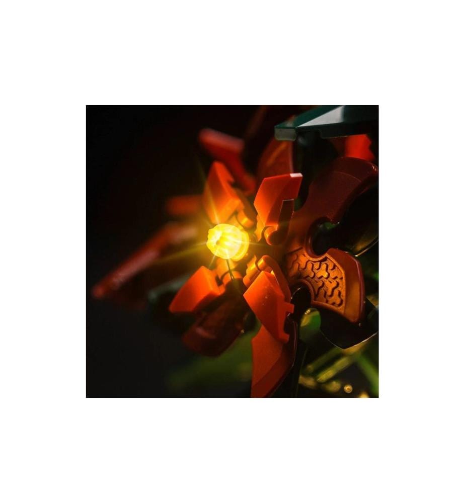 BrickBling LED light set pour LEGO étoile de Noël (10370) plastique