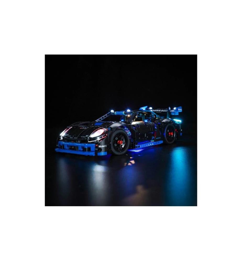 Kit d'éclairage LED BrickBling pour LEGO® Porsche GT4 e-Performance (42176)