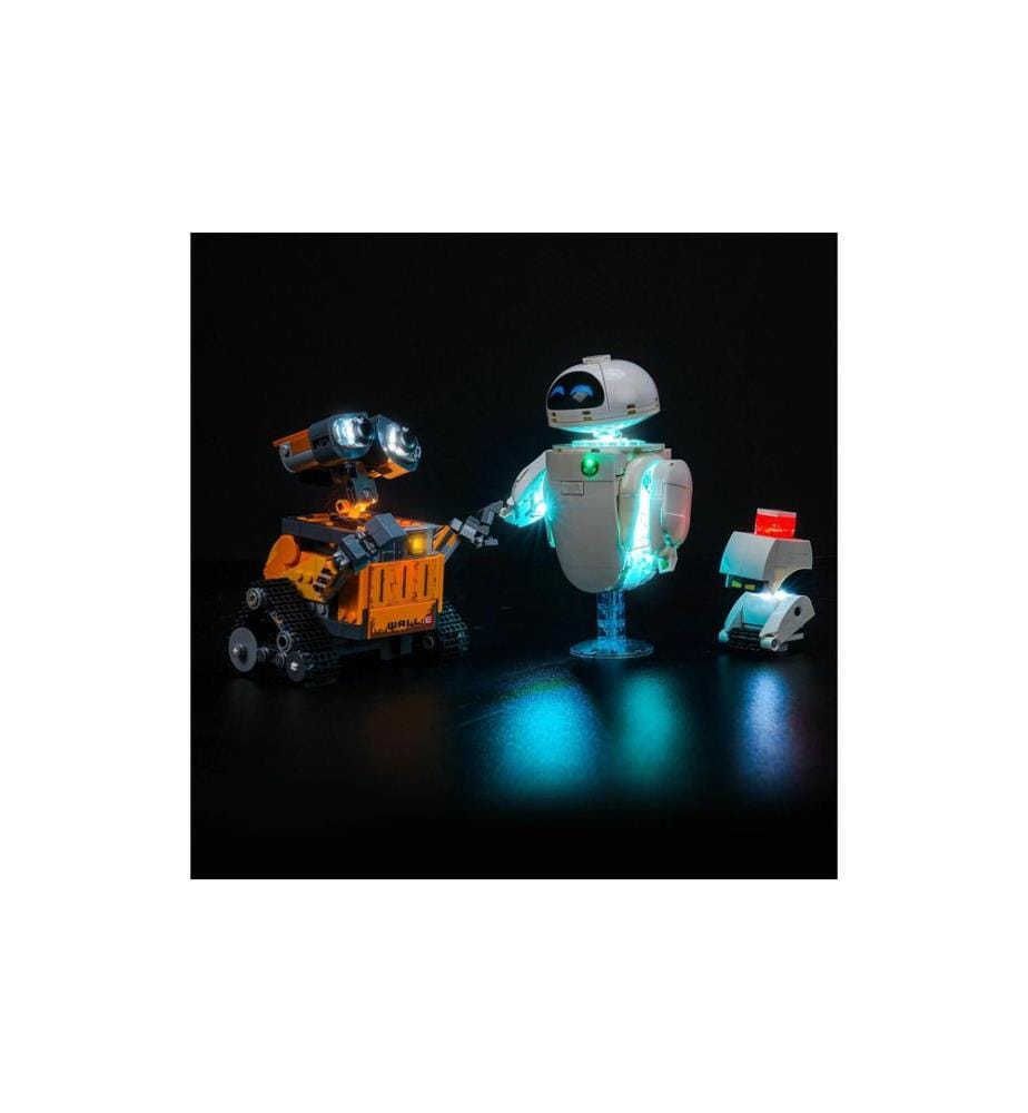 BrickBling Kit d'éclairage LED pour LEGO® Disney : WALL-E et EVE (43279)