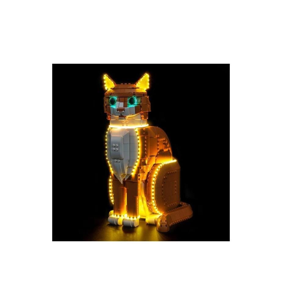 BrickBling LED-Licht-Set für LEGO® 21376 Katze