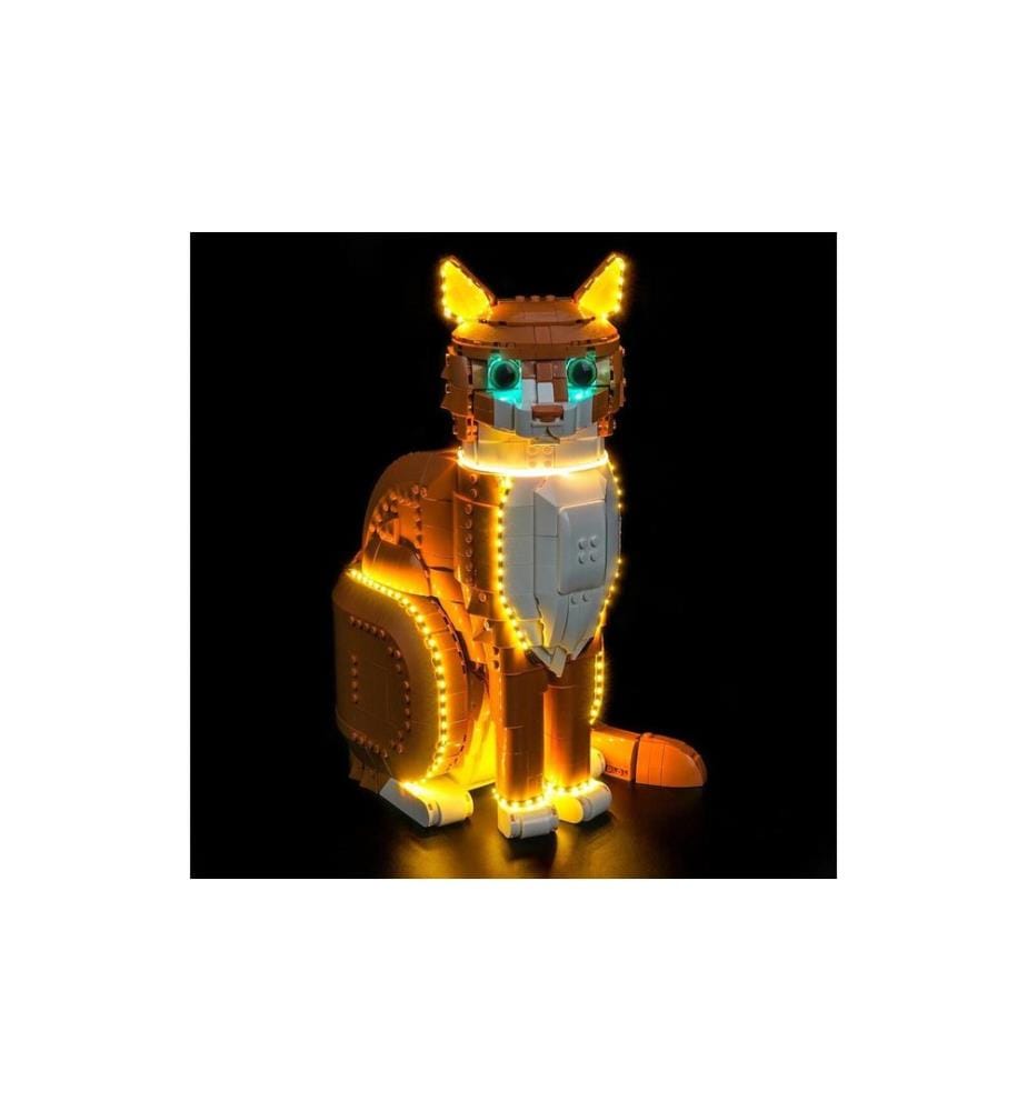 BrickBling LED-Licht-Set für LEGO® 21376 Katze