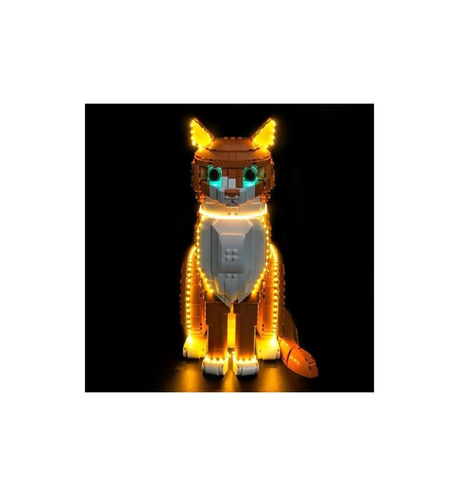 BrickBling LED-Licht-Set für LEGO® 21376 Katze