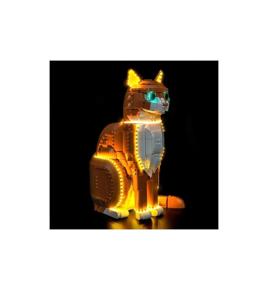 BrickBling LED-Licht-Set für LEGO® 21376 Katze