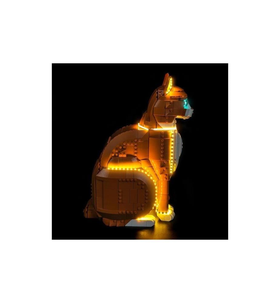 BrickBling LED-Licht-Set für LEGO® 21376 Katze