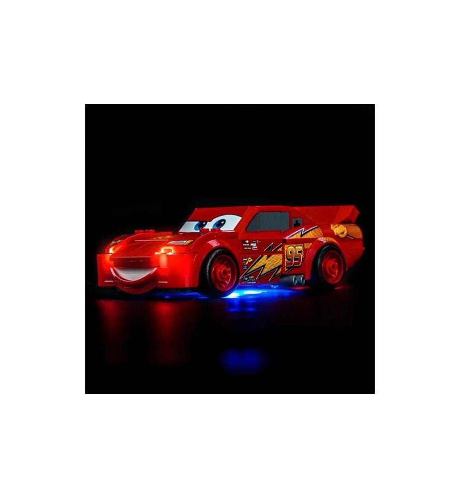 BrickBling LED-Licht-Set für LEGO® 77255 Lightning McQueen