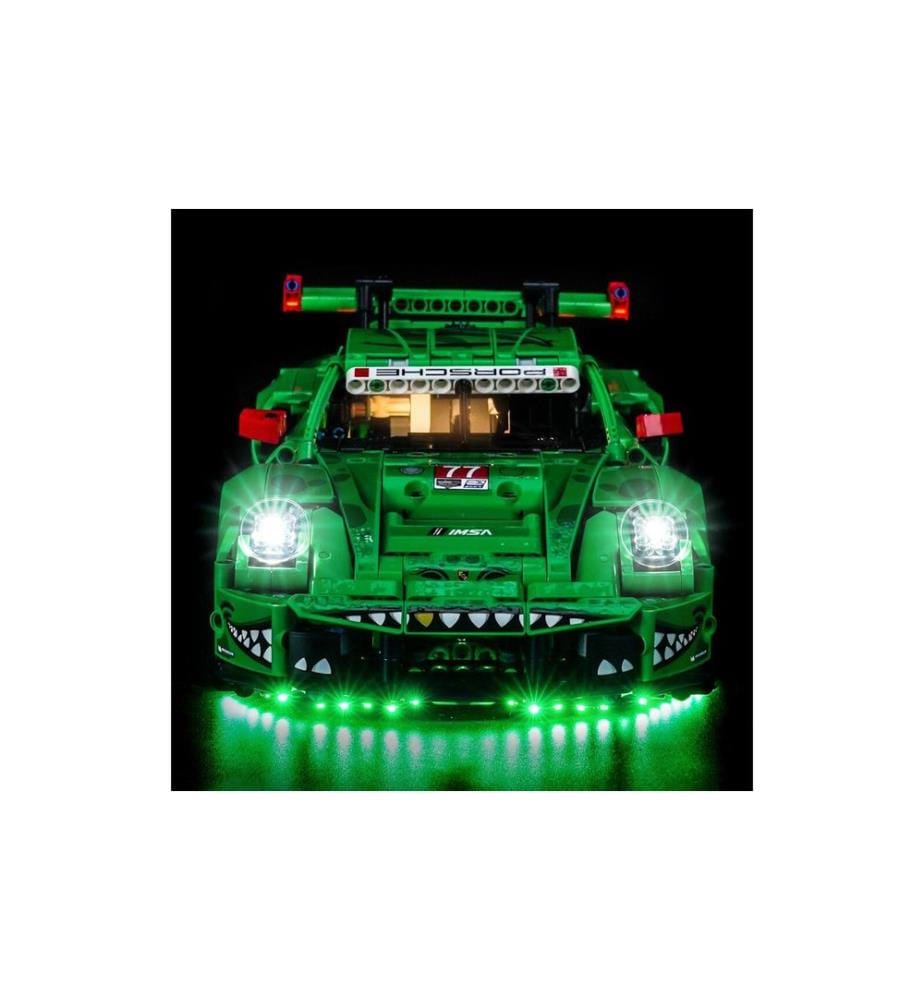 BrickBling Lumières-LED pour LEGO® 42224 Porsche 911 GT3 R REXY