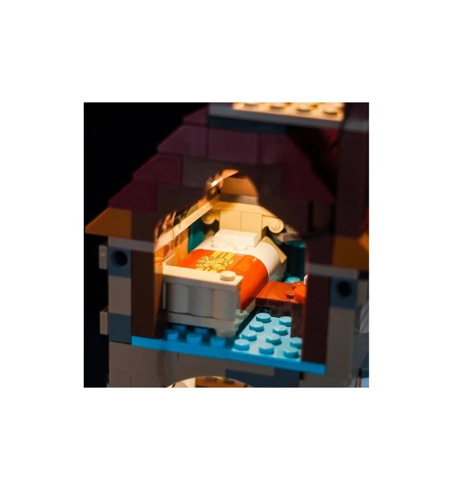 BrickBling ensemble de lumières LED pour LEGO® Le terrier du renard édition collector (76437)
