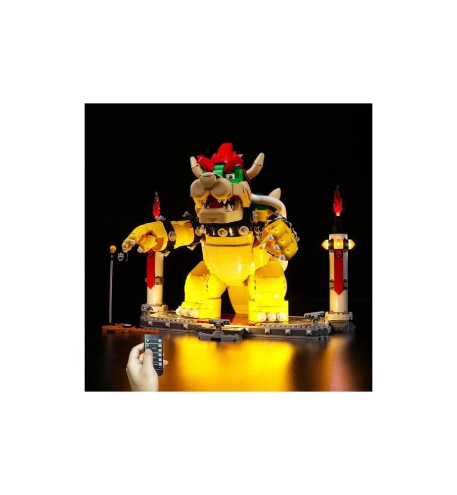 BrickBling Lumières-LED pour LEGO® 71411 Super Mario Bowser