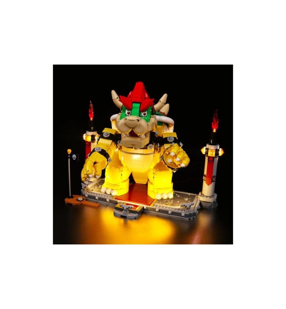 BrickBling Lumières-LED pour LEGO® 71411 Super Mario Bowser