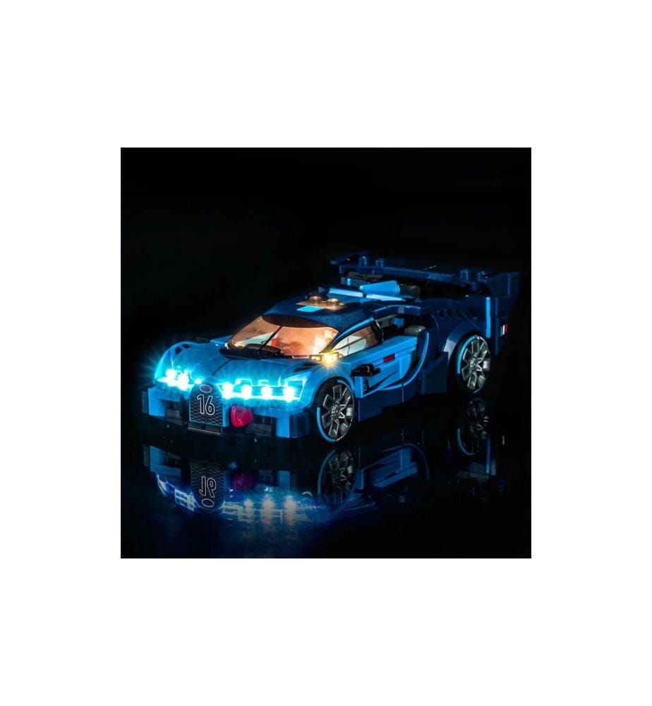 BrickBling Lumières-LED pour LEGO® 77253 Bugatti Vision GT