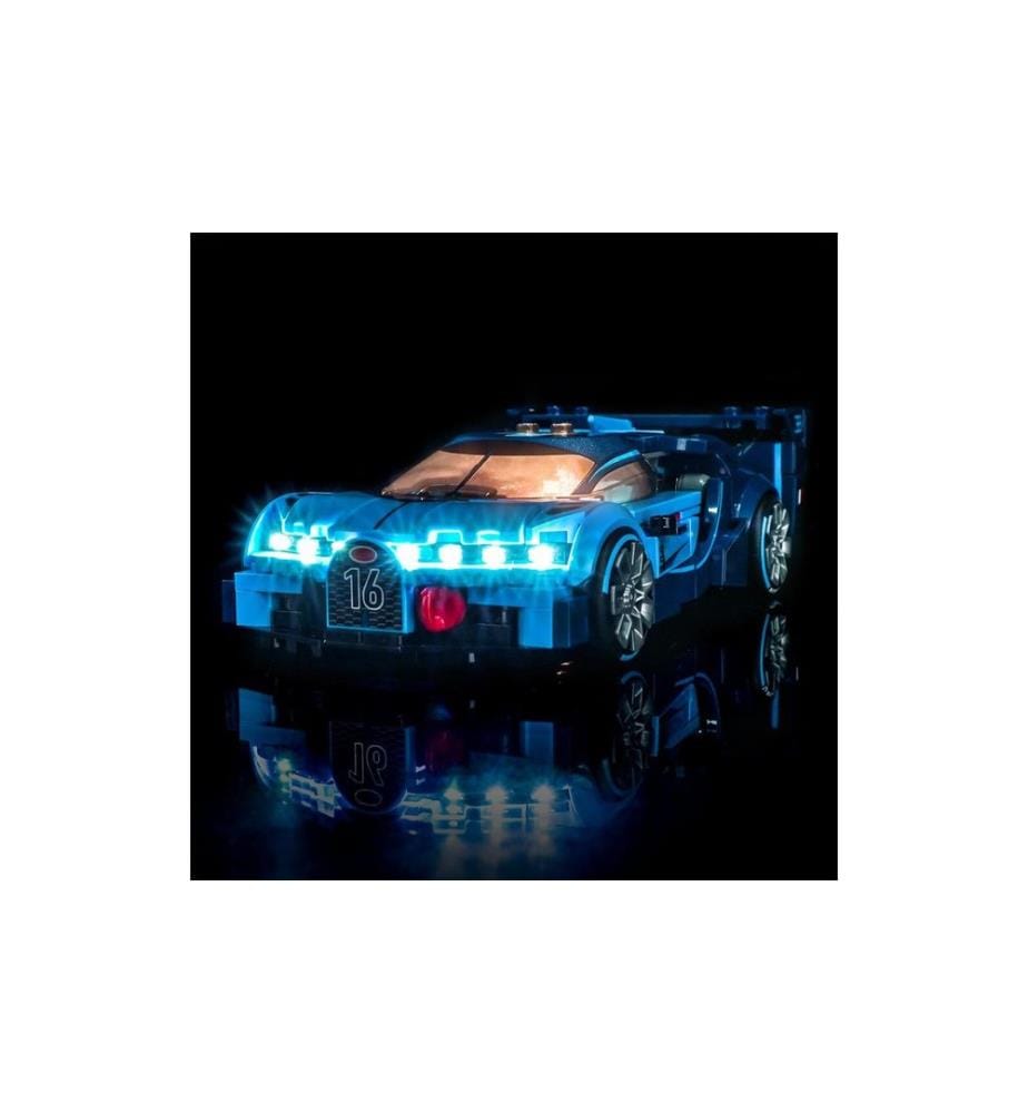 BrickBling Lumières-LED pour LEGO® 77253 Bugatti Vision GT