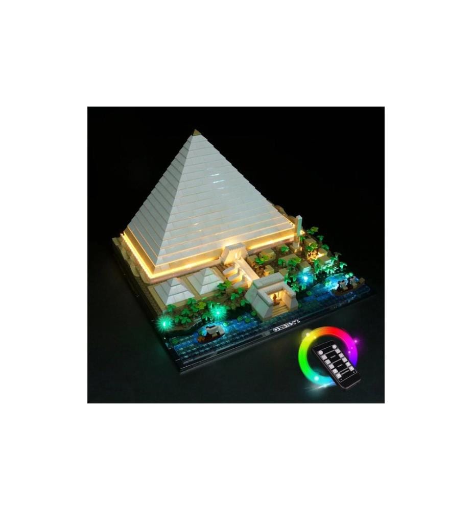 BrickBling Lumières-LED pour LEGO® 21058 Pyramide de Khéops