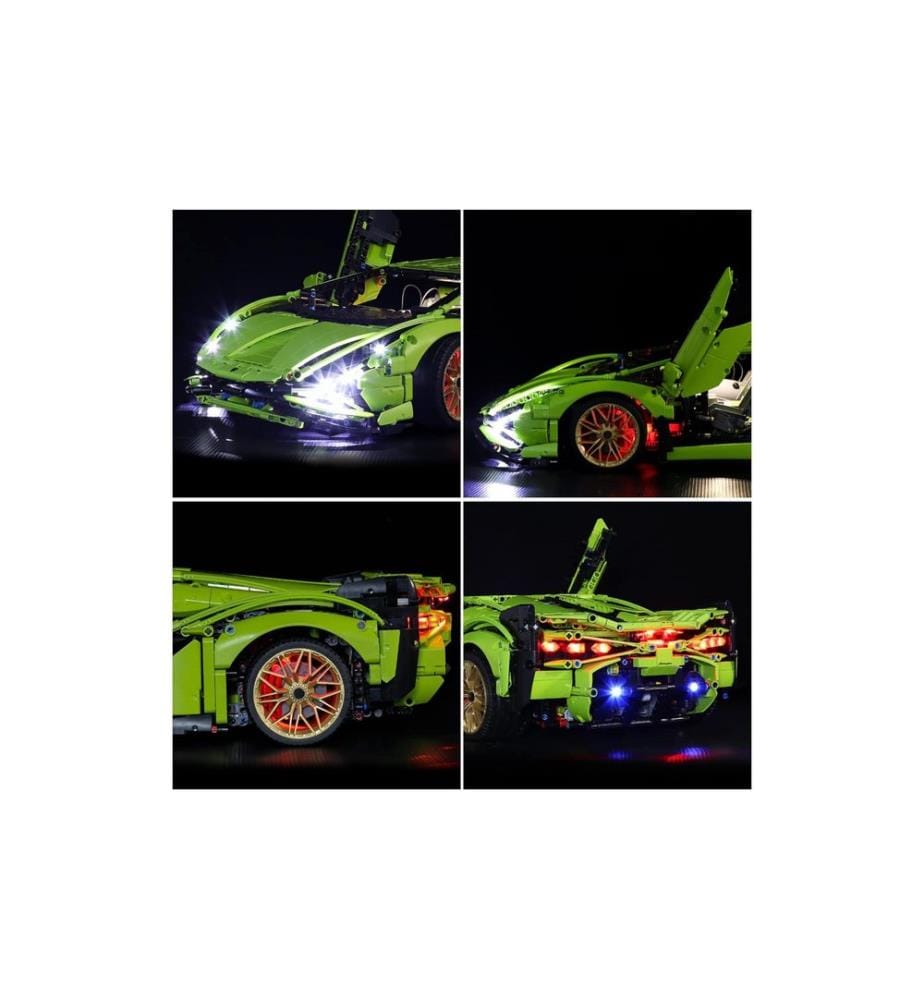 BrickBling kit d'éclairage LED pour LEGO® Lamborghini Sián FKP 37 (42115)