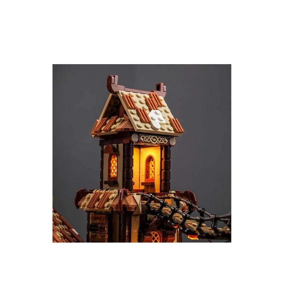 Kit d'éclairage LED BrickBling pour LEGO® Village Viking (21343)