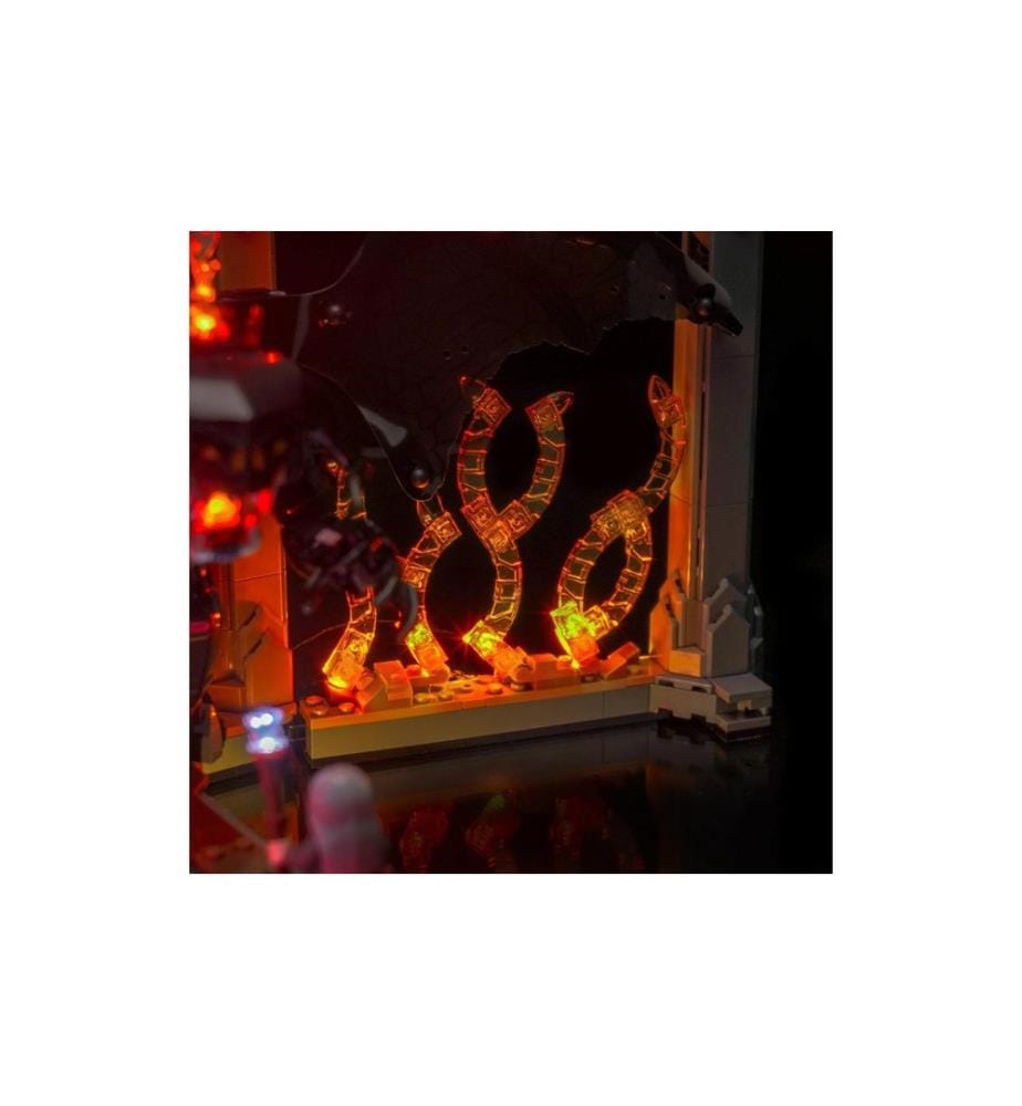 BrickBling Kit d'éclairage LED pour LEGO® Support de livres Balrog (10367)