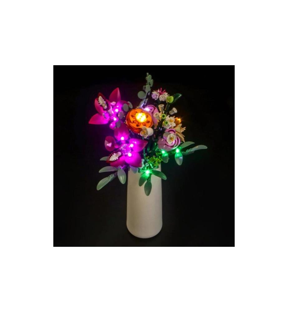 BrickBling Lumières-LED pour LEGO® 10342 Belle rose