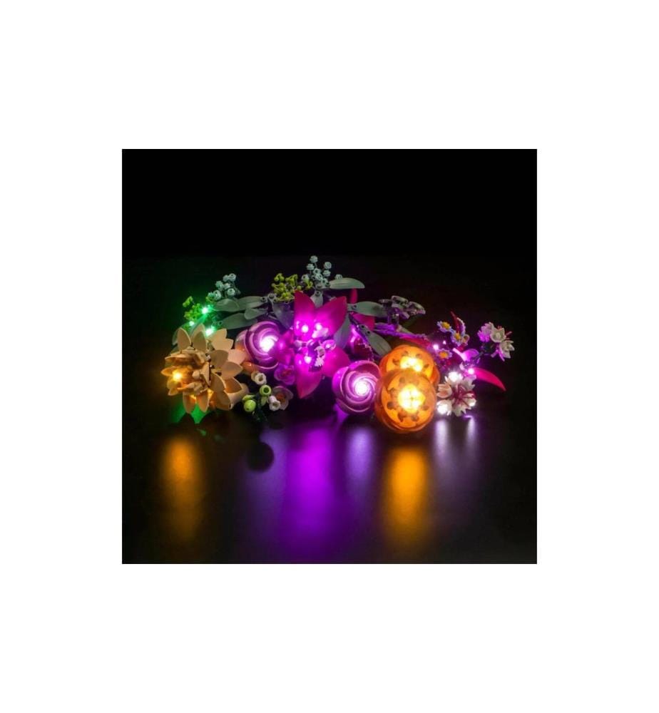 BrickBling Lumières-LED pour LEGO® 10342 Belle rose