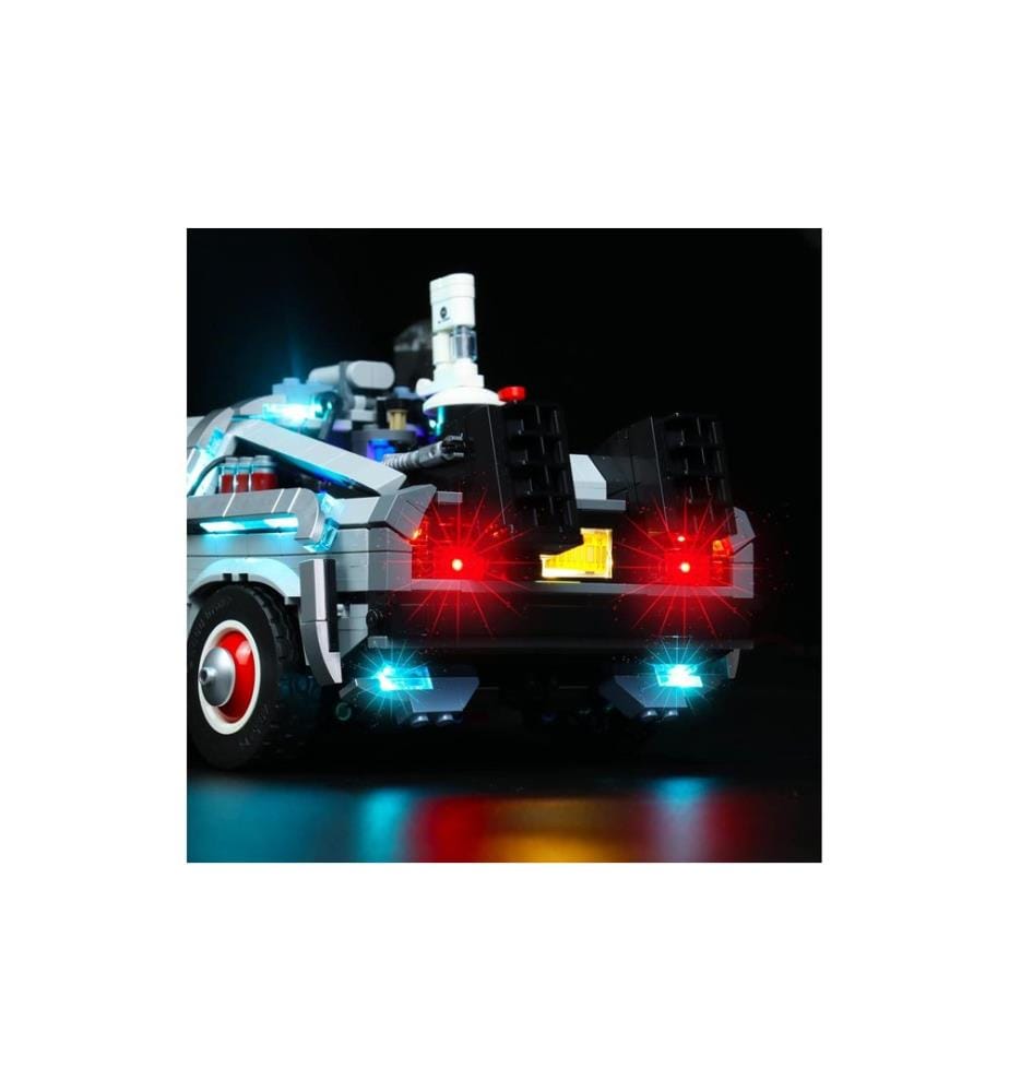 BrickBling Kit d'éclairage LED pour LEGO® DeLorean(10300)