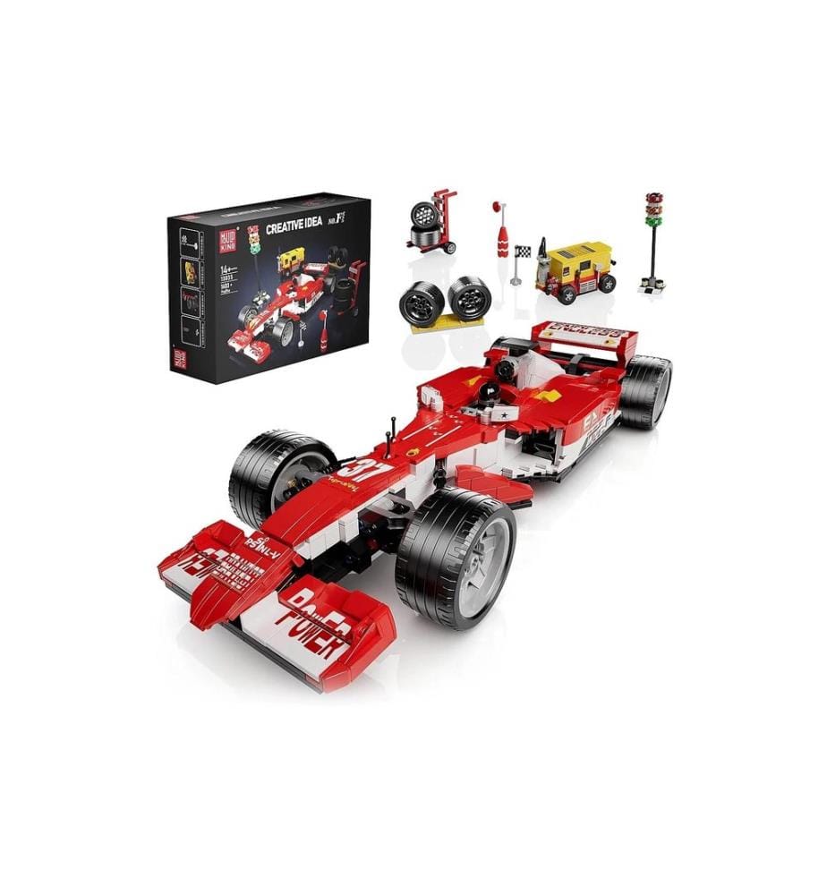 Mould King Rennwagen F1A Modellbau-Set