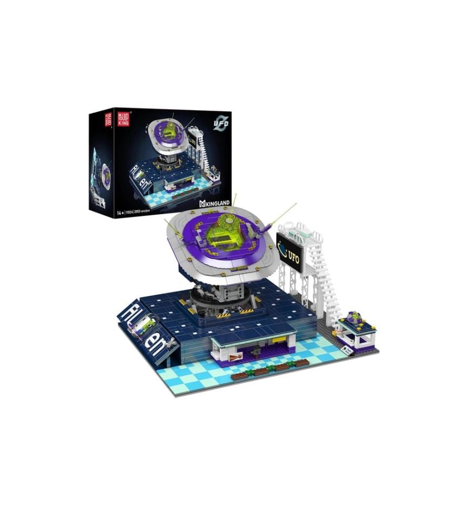 Mould King UFO Fahrgeschäft mit Elektroantrieb