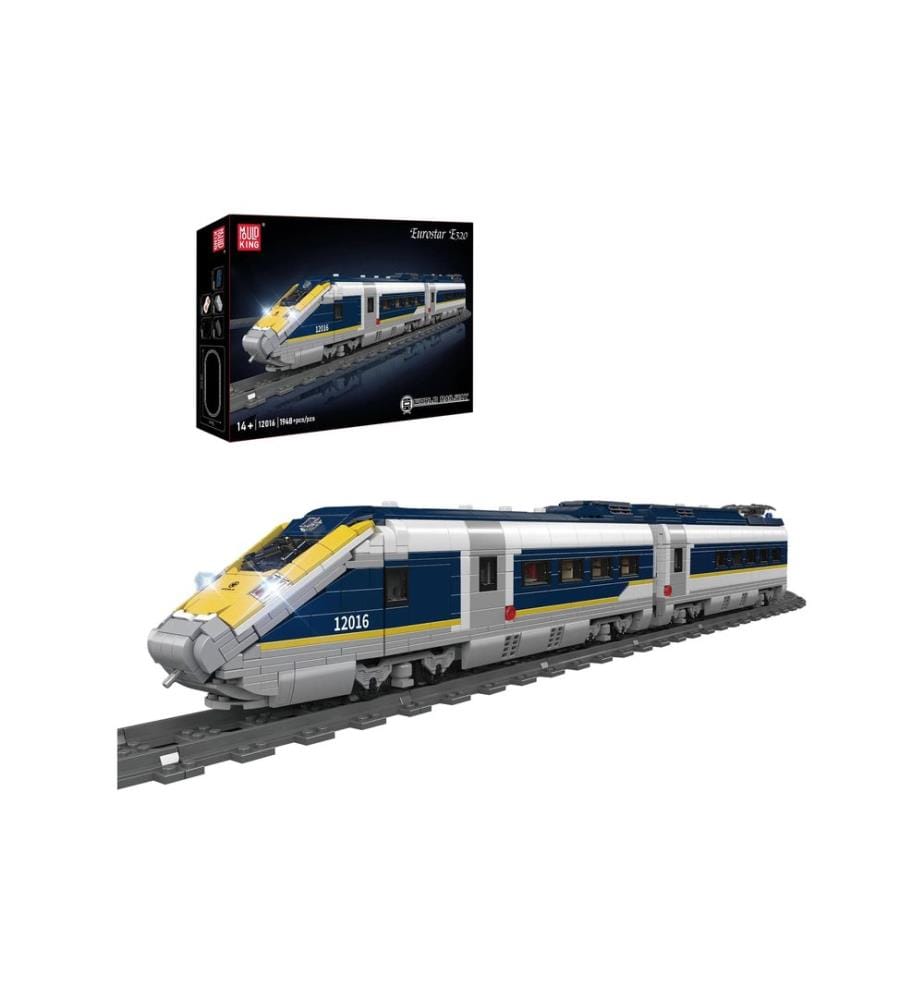 Mould King Train à grande vitesse Eurostar E320