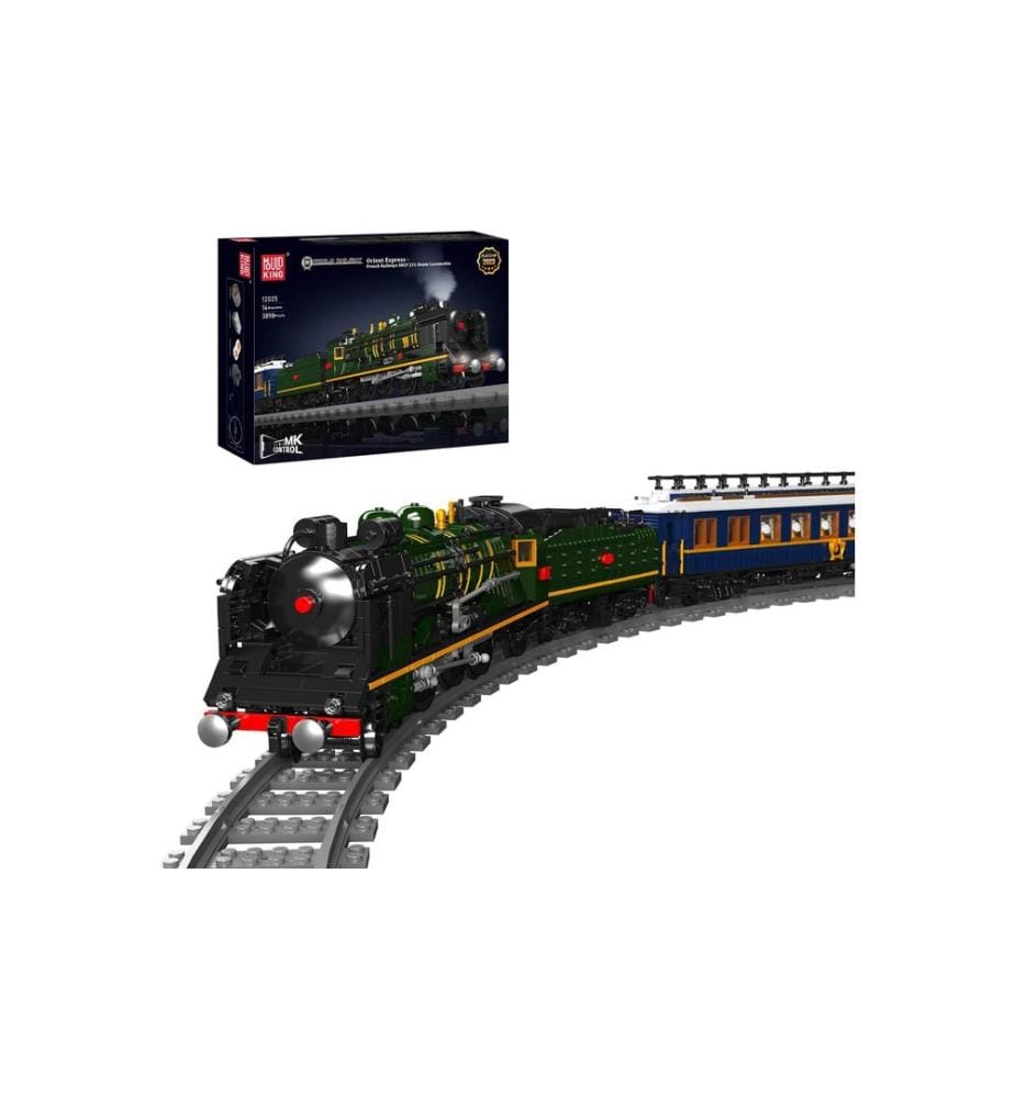 Mould King Orient Express Dampflokomotive