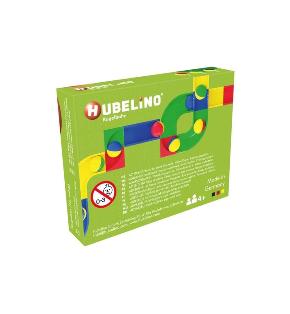 Hubelino Marble Run Ball Set Two-Color 12 Pieces
