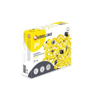 Hubelino circuit de billes Pi éléments de piste, 141 pièces