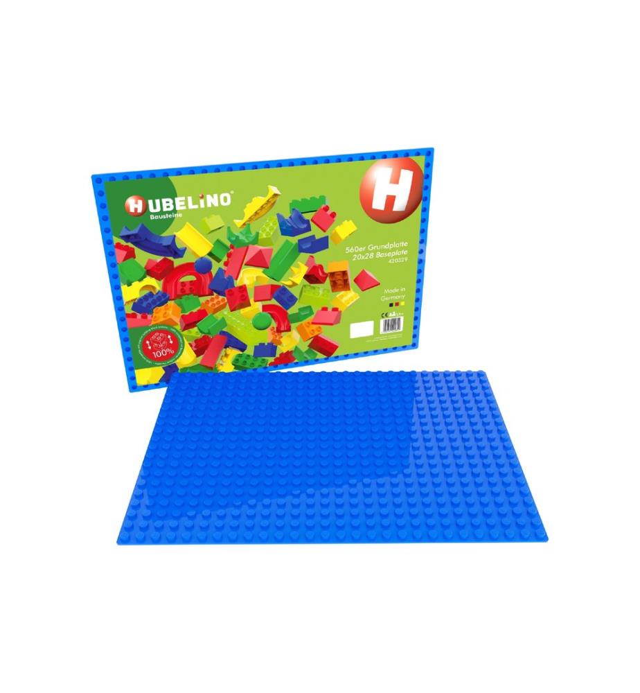 Hubelino Piste de billes Plaque de base 560 32 x 44.8 cm Bleu