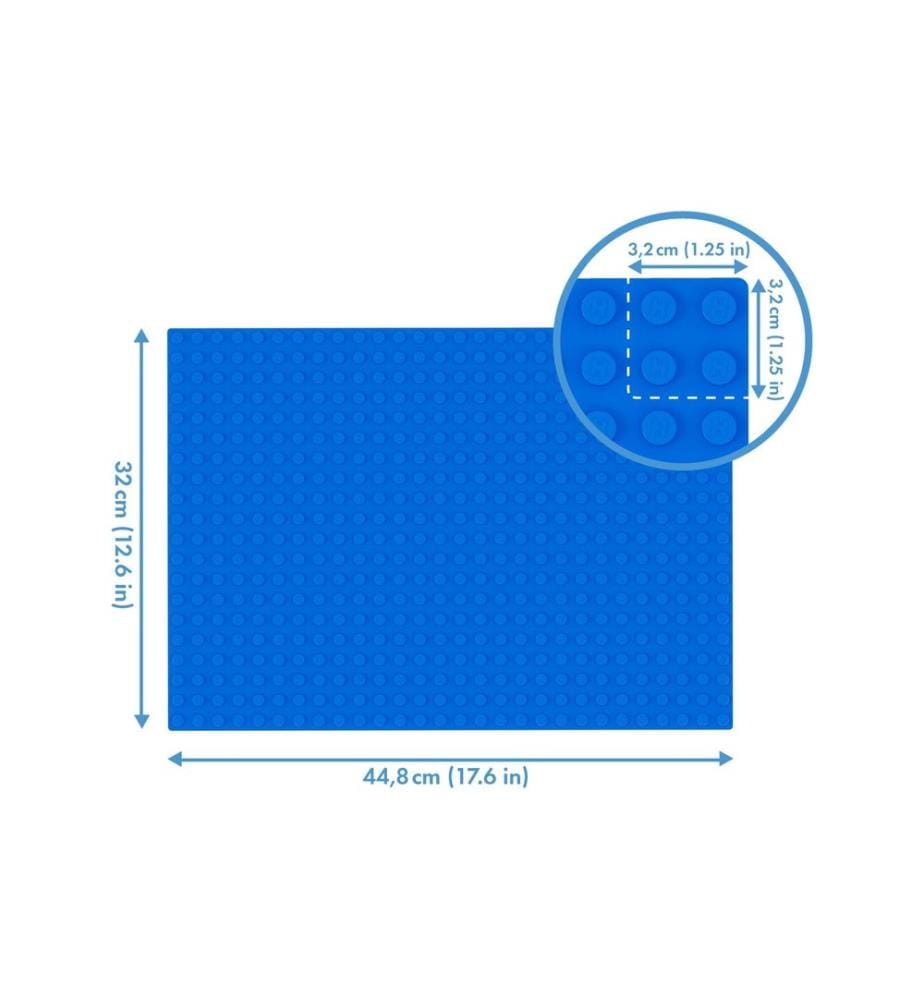 Hubelino Piste de billes Plaque de base 560 32 x 44.8 cm Bleu