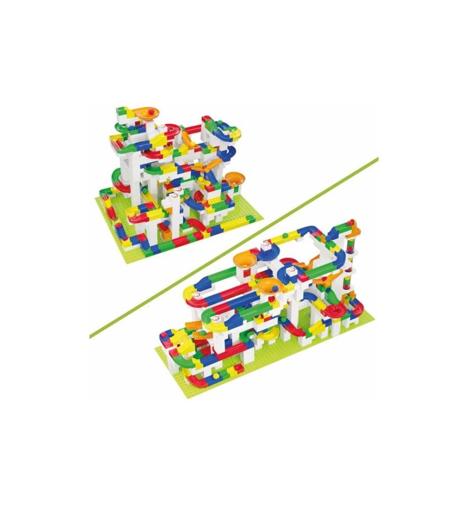 Kit de piste de billes Hubelino Mega 585 pièces