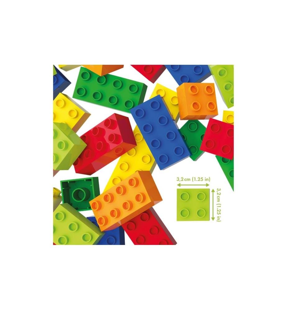 Hubelino Accessoires circuit à billes Set de blocs de construction 60 pièces