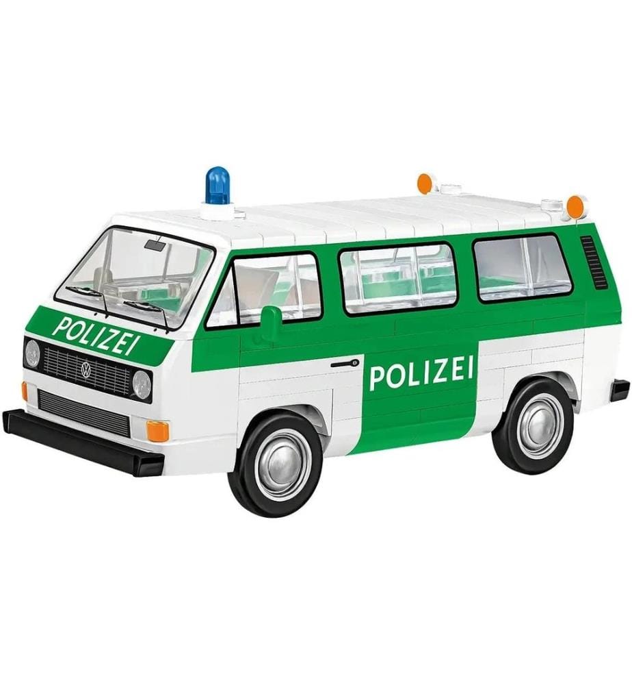 COBI Bausteinmodell Volkswagen T3 Polizei 1:35