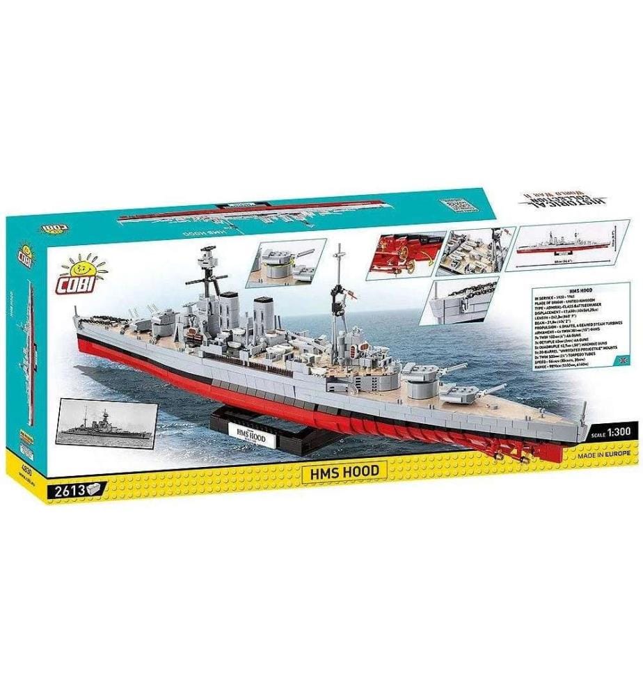 Modèle de blocs de construction COBI HMS Hood 1:300