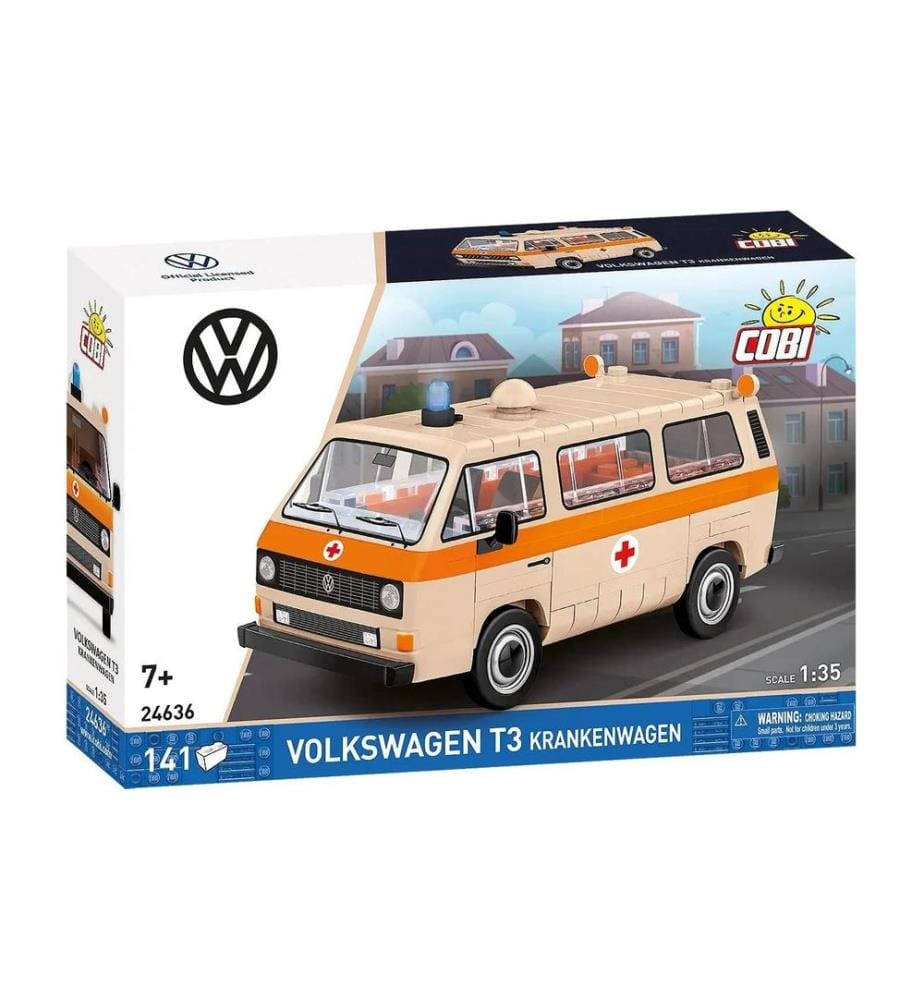 COBI modèle en briques Volkswagen T3 ambulance 1:35