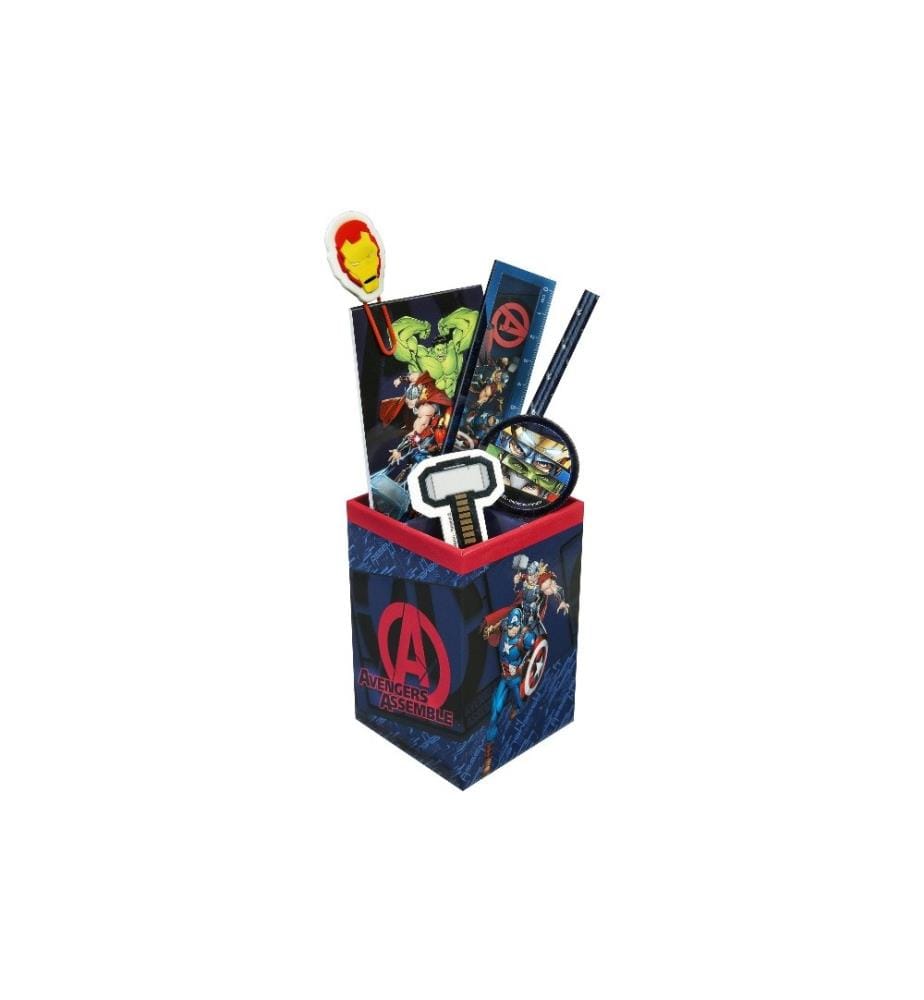 UNDERCOVER - Pot à crayons filled 7-piece Avengers