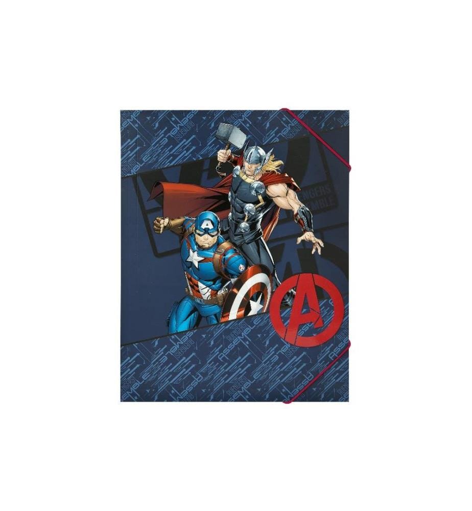 UNDERCOVER - Gummibandmappe Avengers A4