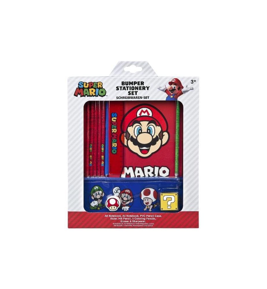 UNDERCOVER - Schreibset Super Mario 12-teilig
