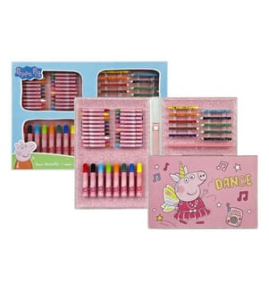 UNDERCOVER - Kits de peinture Valise Peppa Pig 100 pièces