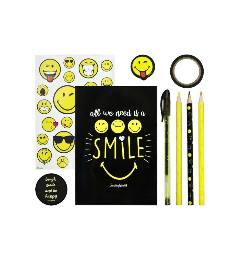 UNDERCOVER - Schreibset Smiley Diverse Inhalte