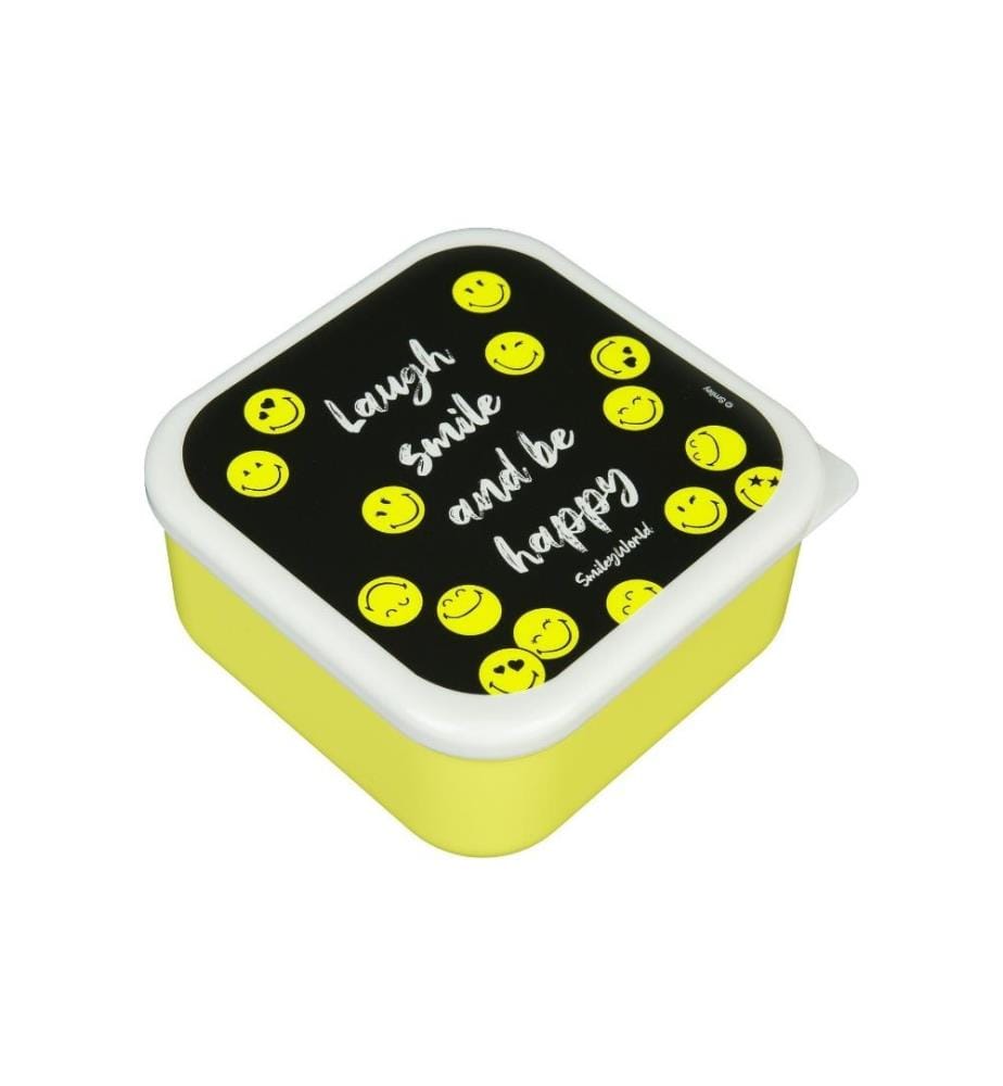 UNDERCOVER - Boîte casse-croûte Smiley Lot de 3