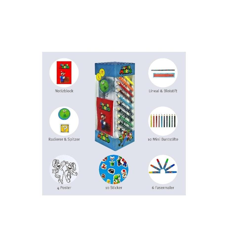 UNDERCOVER - Kits de peinture Super Mario 35 pièces