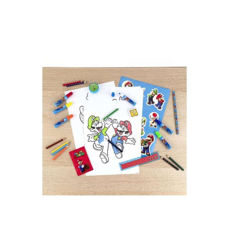 UNDERCOVER - Kits de peinture Super Mario 35 pièces