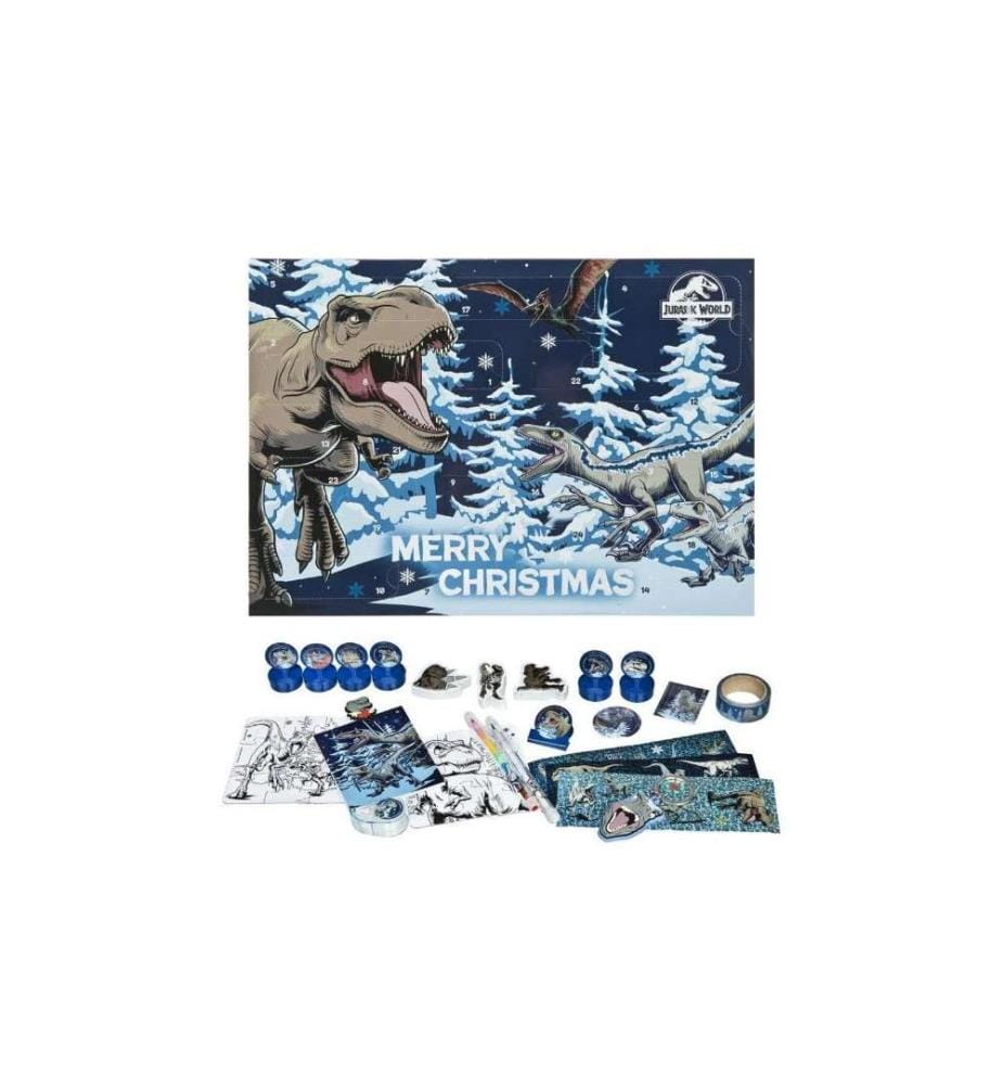UNDERCOVER - Calendrier de l'Avent Jurassic World 2023, remplie