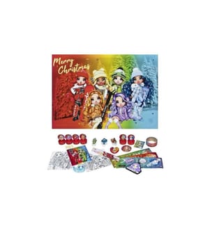UNDERCOVER - Calendrier de l'Avent Rainbow High 2023, remplie