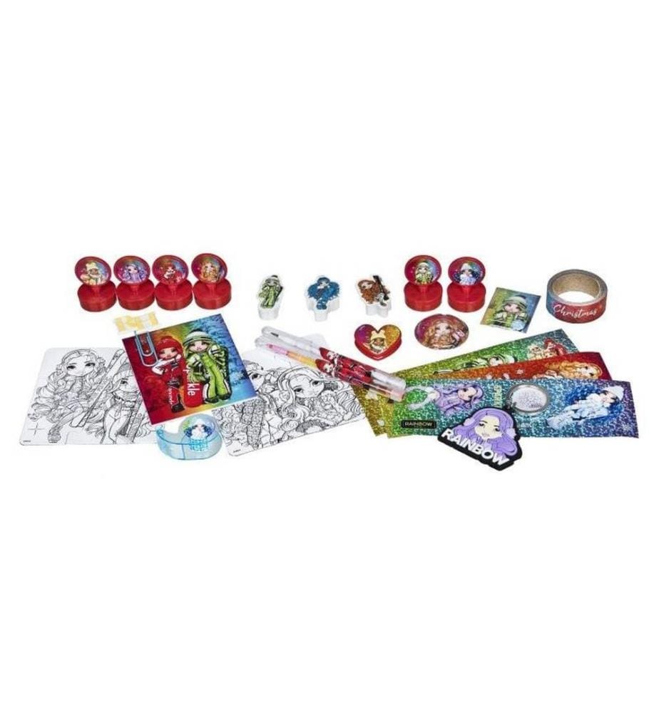 UNDERCOVER - Calendrier de l'Avent Rainbow High 2023, remplie