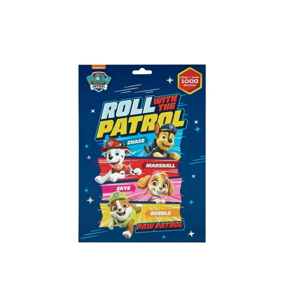 UNDERCOVER - Autocollant à motif Paw Patrol 17 feuilles