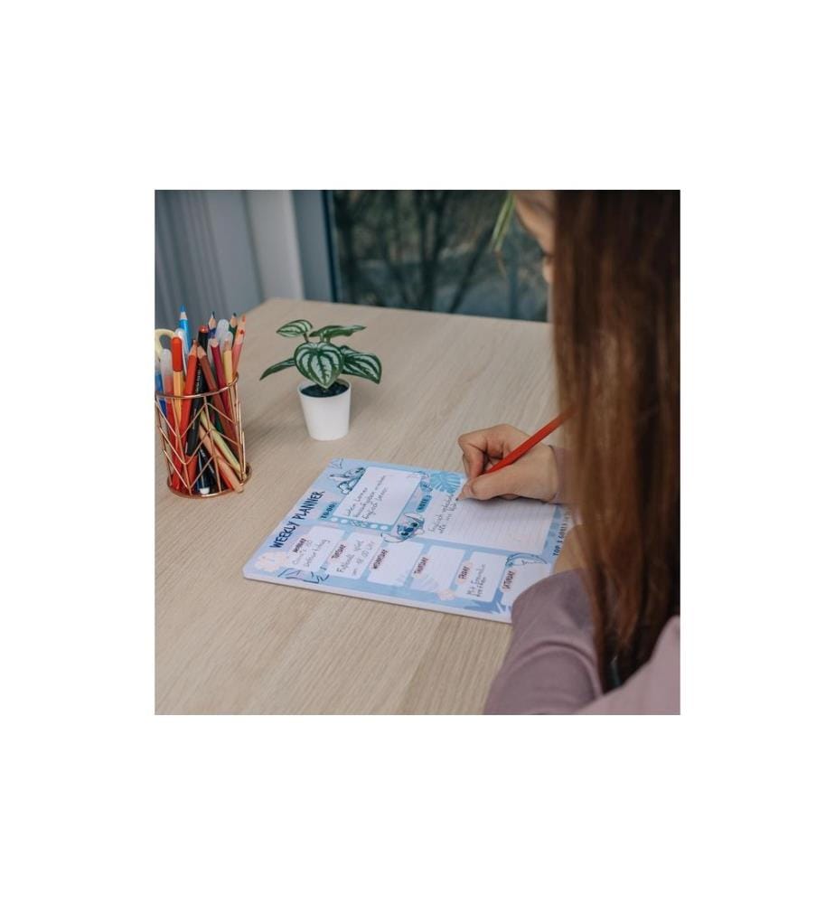 UNDERCOVER - Wochen-Notizkalender Lilo & Stitch 52 Blatt, 19 x 28 cm