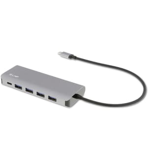 LMP - USB-Hub USB Type-C – USB-A 3.0, USB -C Grau
