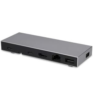 LMP - Dockingstation USB-C Compact Dock 2 Grau